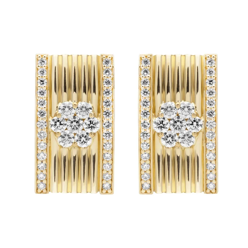 Ladies earrings radiant shine -Earrings - Diamond (2399A)