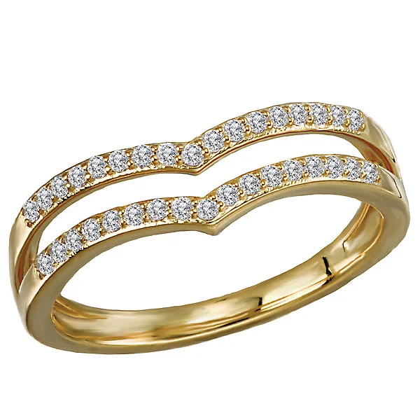 Ladies rings edgy elegance -Ladies Fashion Diamond Ring