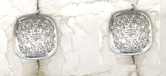 Ladies earrings with tide charms -Repair - Earrings - Diamond in Sterling Silver (205IS)