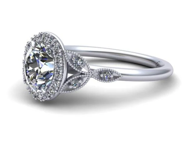 Ladies engagement rings for maker vows -Marilyn Inspired Engagement Ring