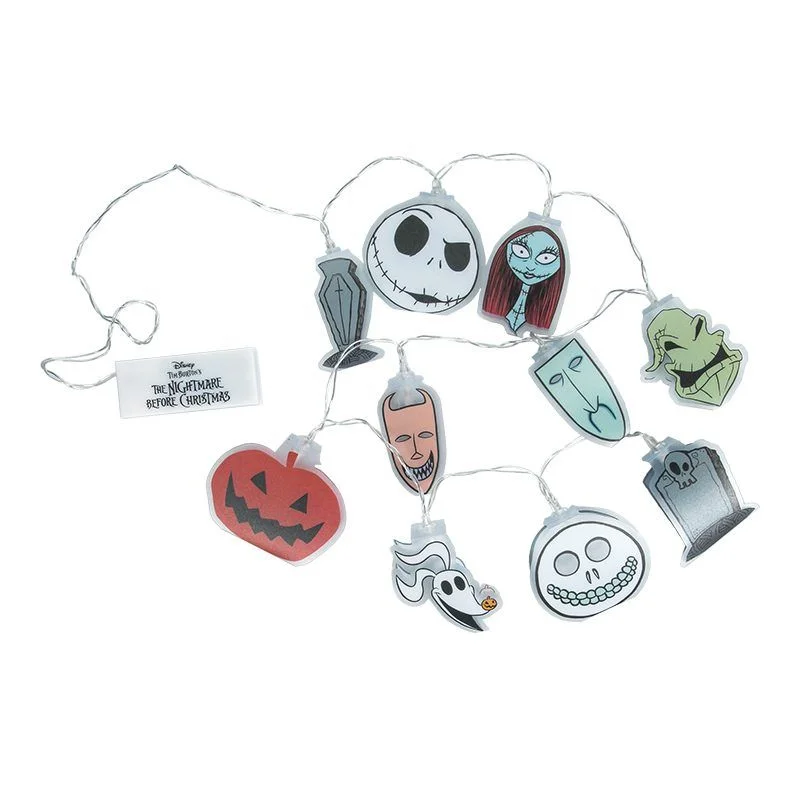 Ladies rings for wild charm -Nightmare Before Christmas Character String Lights