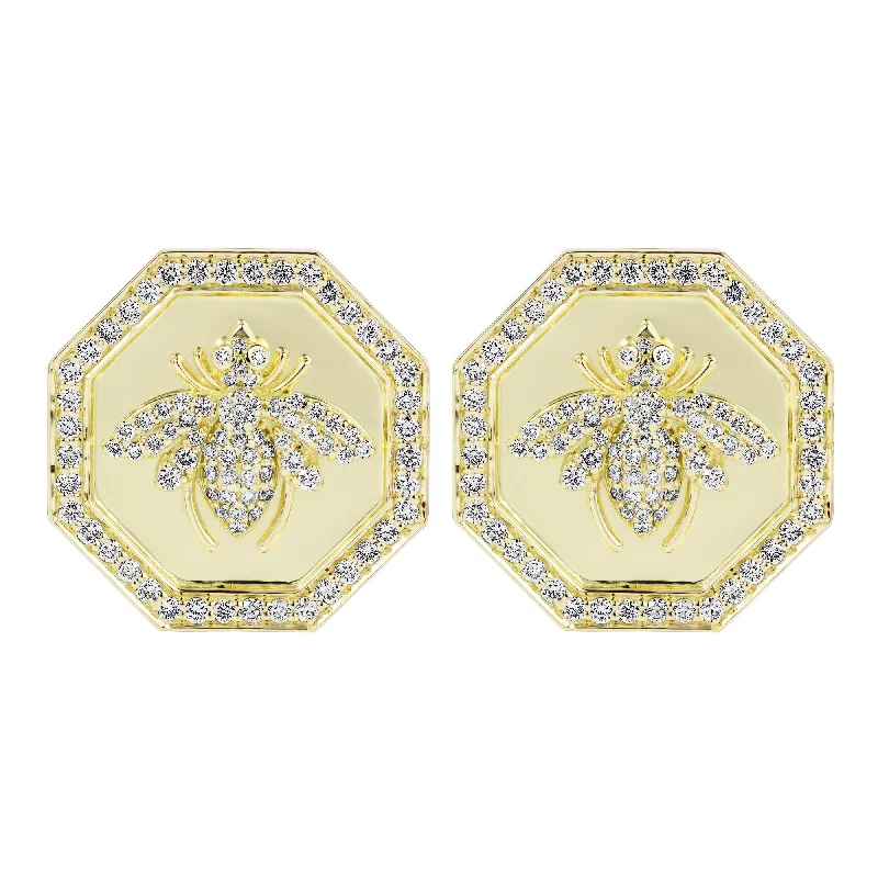 Ladies earrings cute elegance -Earrings - Diamond (2357A)