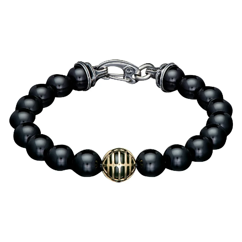 ladies-luxury-link-chain-bracelets-Midnight Hour Bracelet