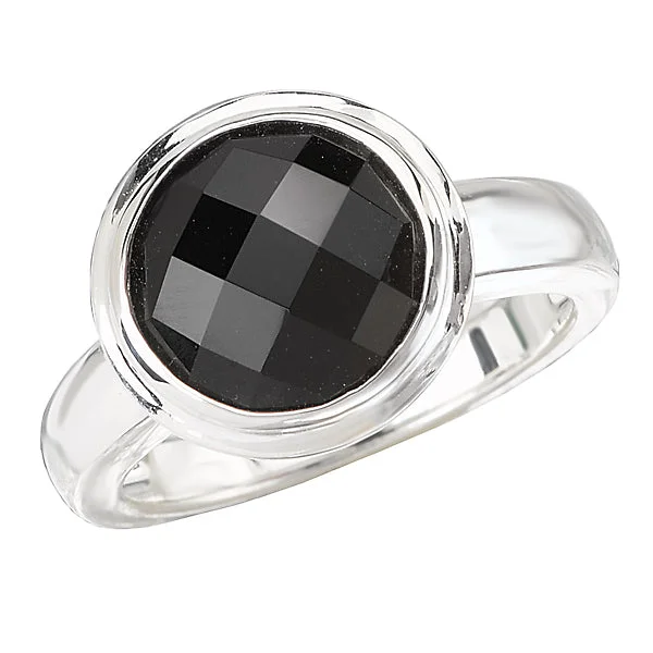 Ladies rings for game nights -Ladies Fashion Gemstone Ring