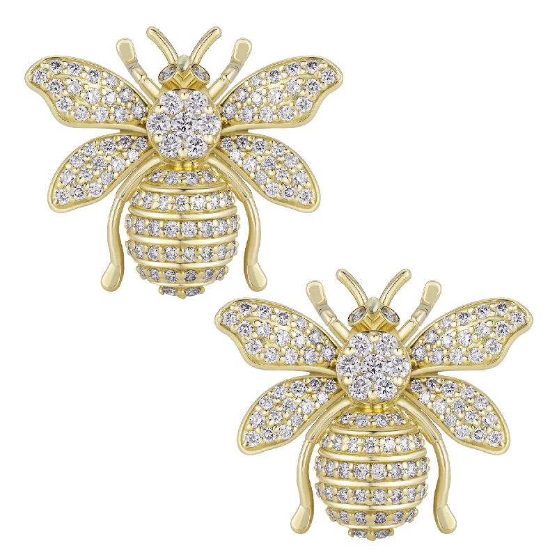 Ladies earrings quiet brilliance -Earrings - Diamond (2366D)