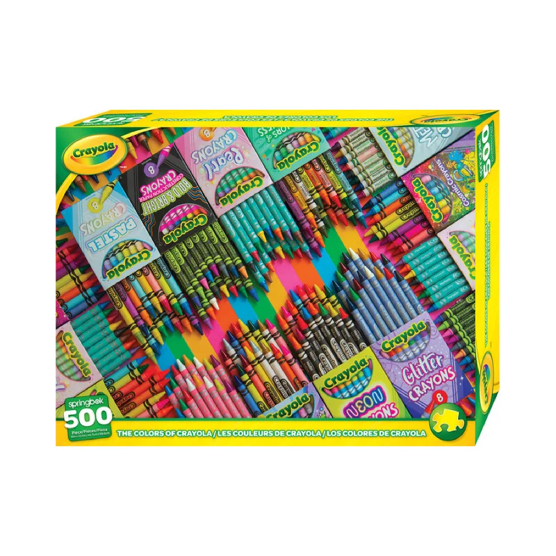 Ladies rings artsy elegance -Springbok The Colors of Crayola 500-Piece Puzzle