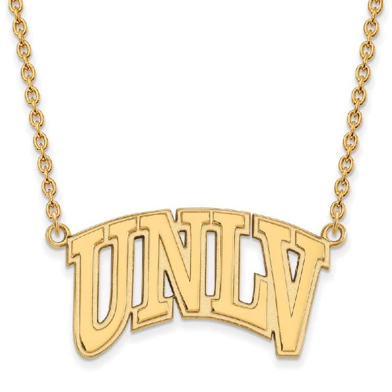 ladies-bohemian-torque-necklaces-14k Gold Plated Silver U of Nevada Las Vegas Lg Pendant Necklace