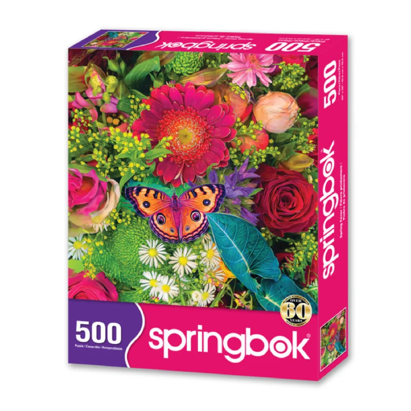 Ladies rings for outing charm -Springbok Spring Fever 500-Piece Puzzle