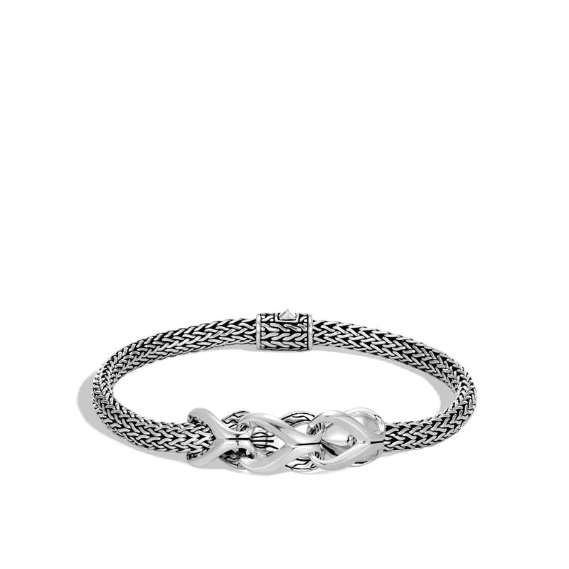 ladies-ethnic-cuff-link-bracelets-John Hardy Asli Classic Chain Link Station Bracelet BB90240