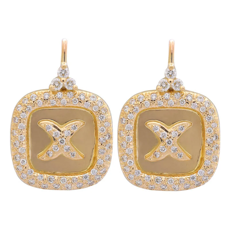 Ladies earrings for film charm -Earrings- Diamond