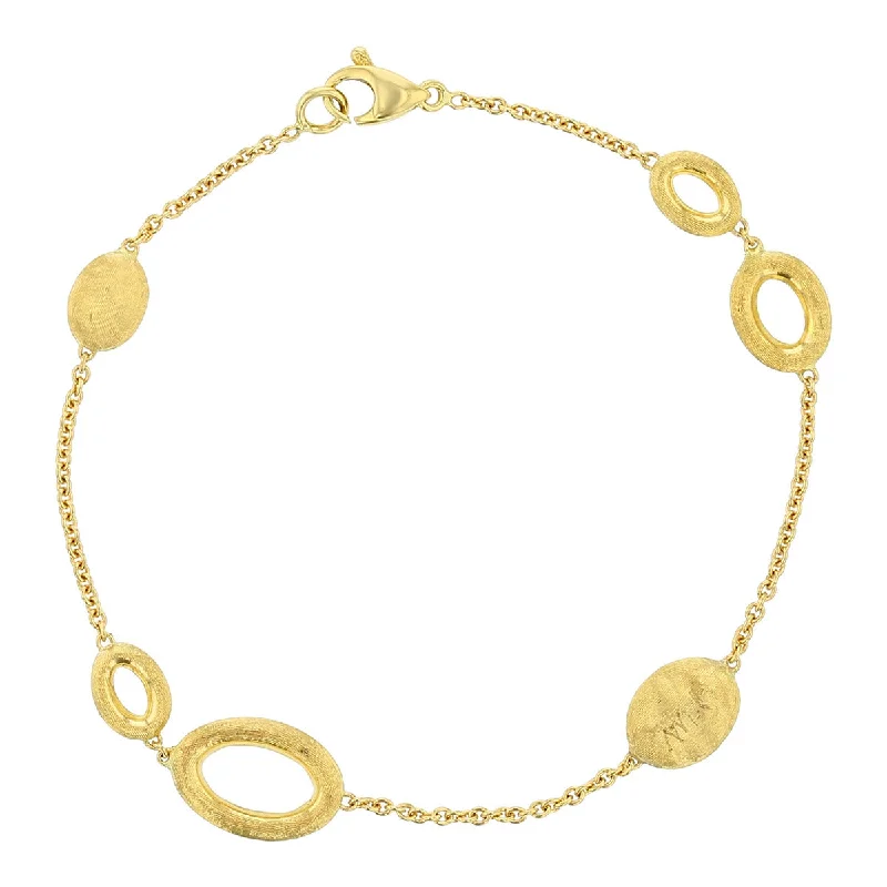 ladies-wedding-crystal-bracelets-Marco Bicego 18K Yellow Gold Jaipur Bracelet