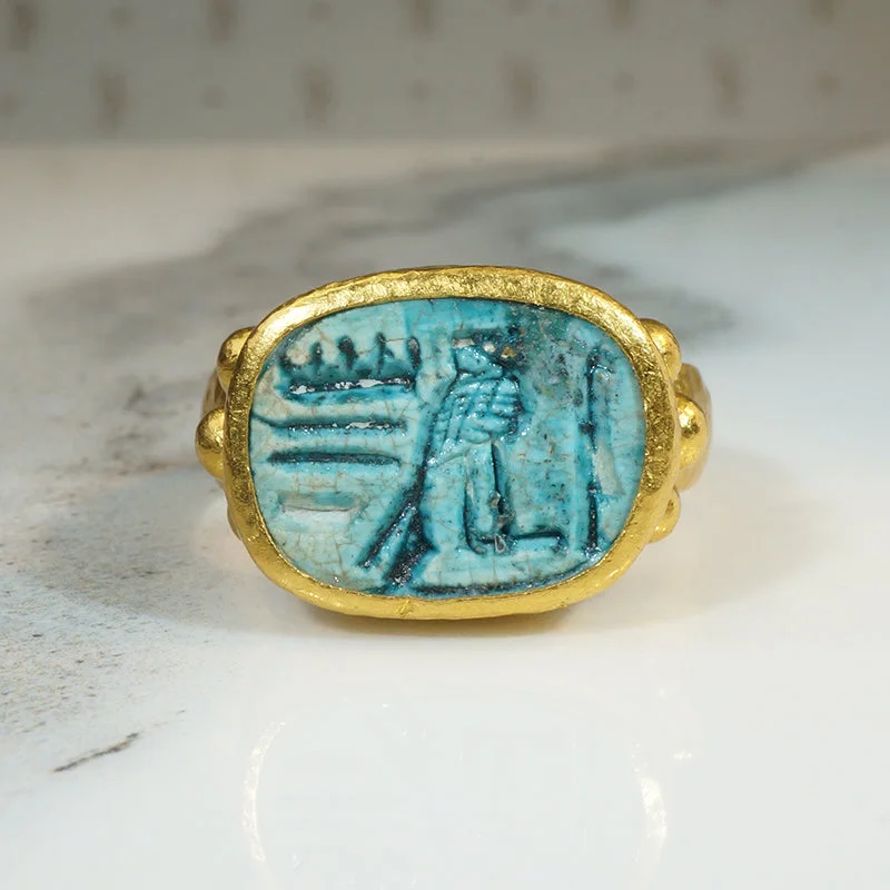 Ladies rings trendy elegance -Gurhan Antiquities Collection Egyptian Ring