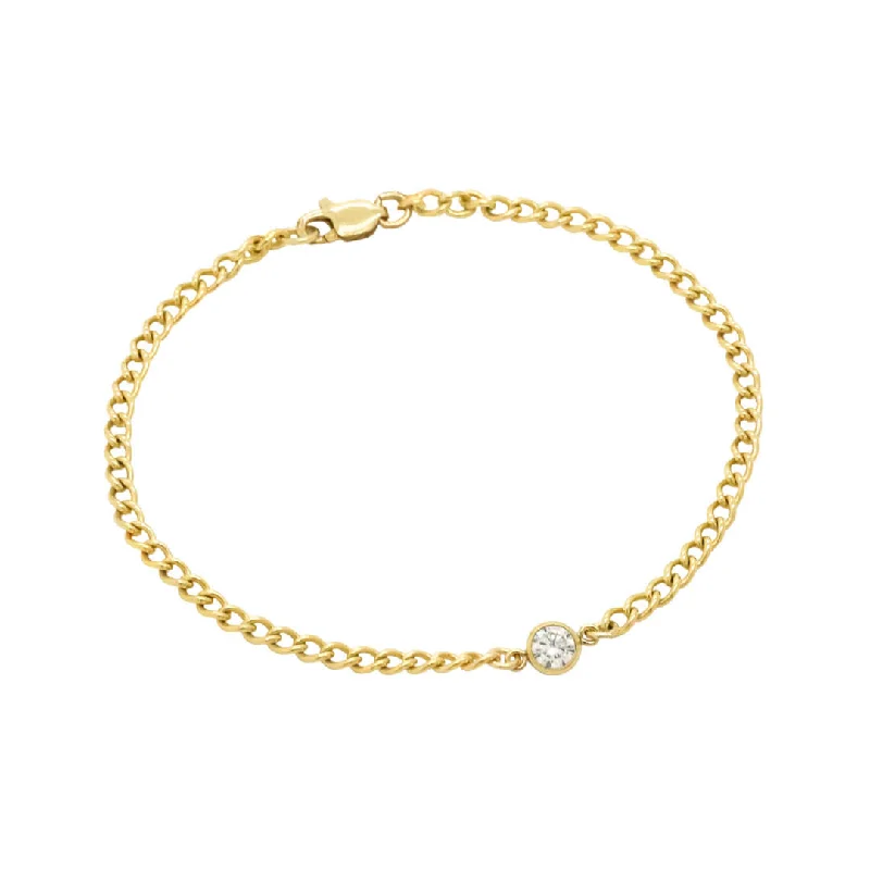 ladies-statement-diamond-bracelets-Huntington CZ Bracelet