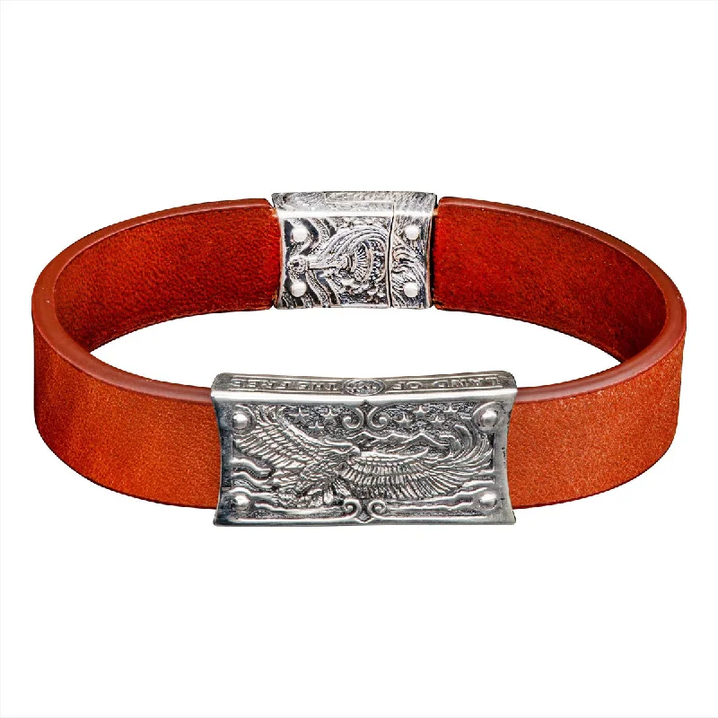 ladies-artisan-rope-twist-bracelets-Mesa Verde Mens Leather Bracelet