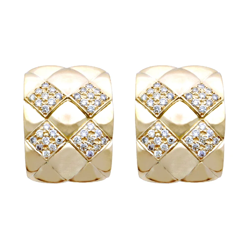 Ladies earrings soft shine -Earrings- Diamond