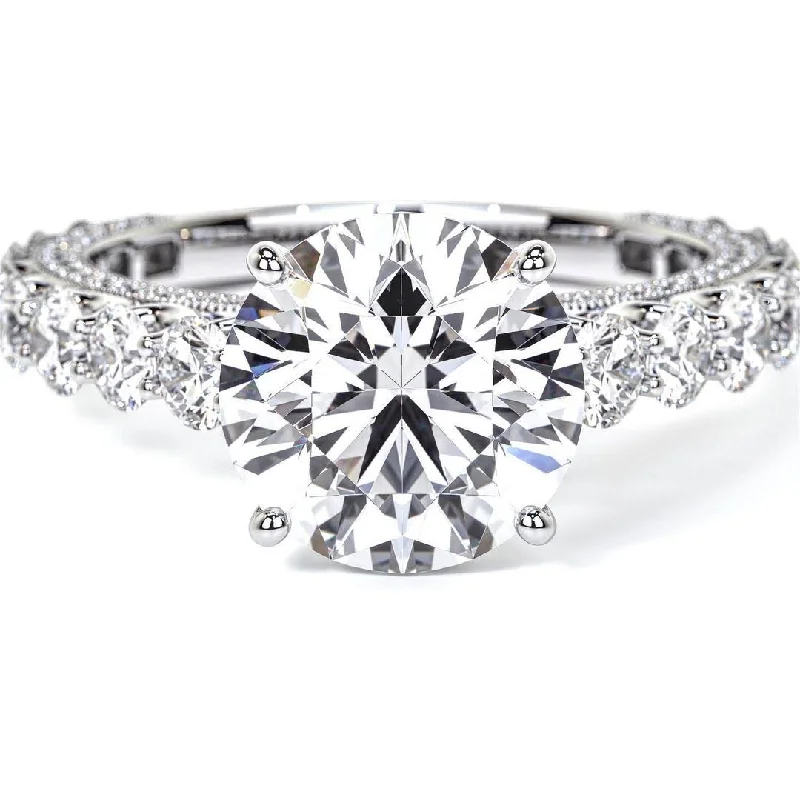 Ladies engagement rings with ring brilliance -Exquisite Dazzling Diamond Engagement Ring