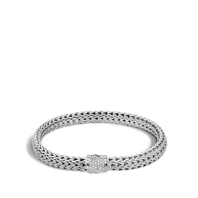 ladies-party-beaded-wrap-bracelets-John Hardy Classic Chain Bracelet with Diamonds BBP9042DI